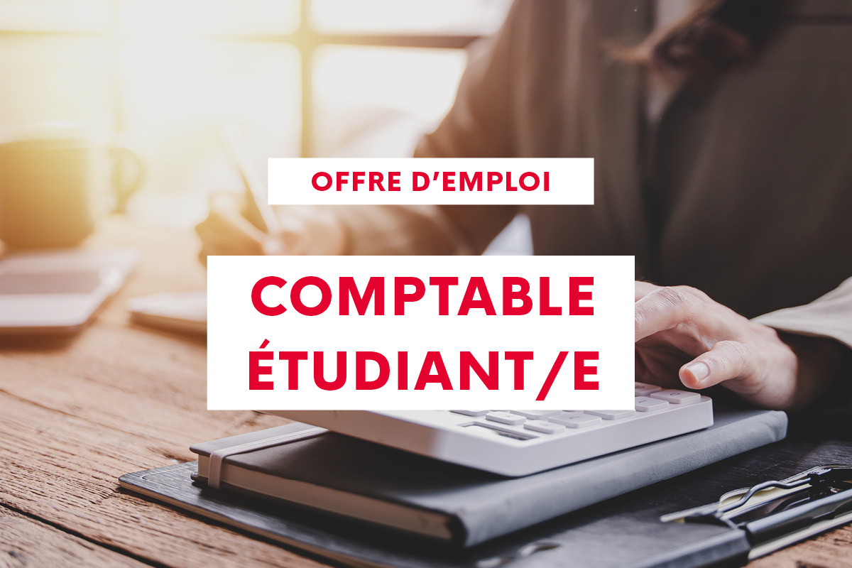 Comptable – Job d’étudiant